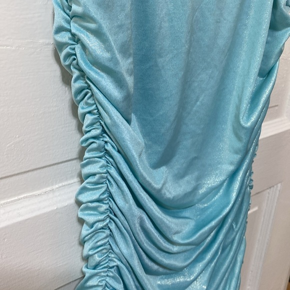 XS Lucy in the Sky rouched mini dress - Picture 2 of 6